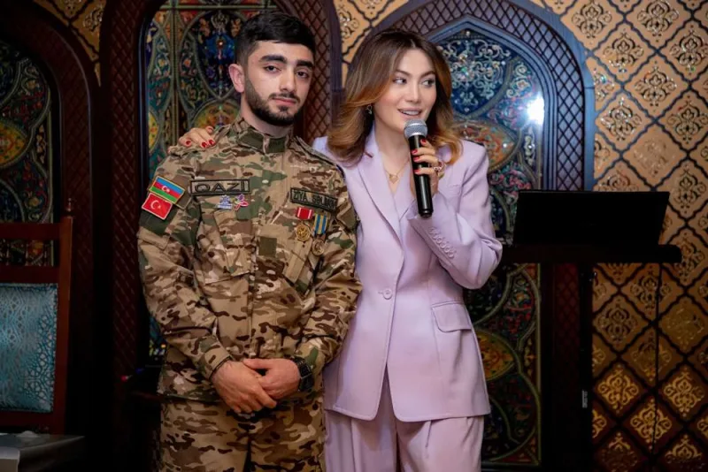 Ruhi Əliyeva qazilərlə görüşdü