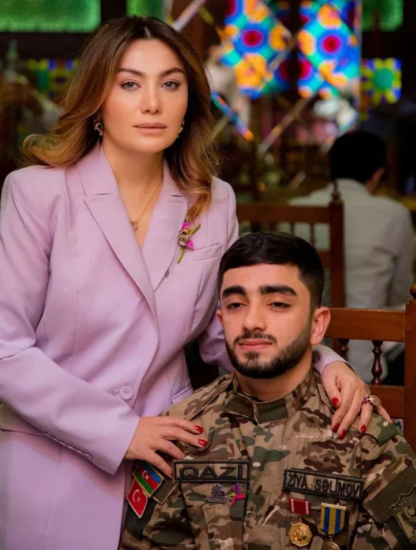 Ruhi Əliyeva qazilərlə görüşdü