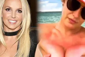 Yenə çılpaq görüntüsünü yaydı