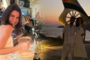 Nəsrin 40 yaşını belə qeyd etdi