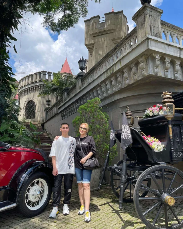 Nura oğlu ilə Kolumbiyada - FOTOLAR