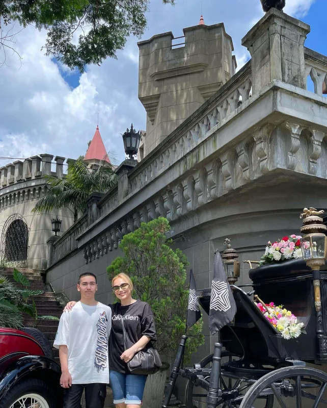 Nura oğlu ilə Kolumbiyada - FOTOLAR