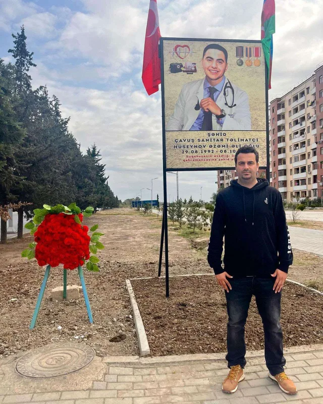 Orxan şəhidin arzusunu yerinə yetirdi