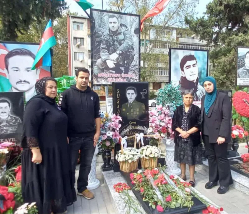 Orxan şəhidin arzusunu yerinə yetirdi