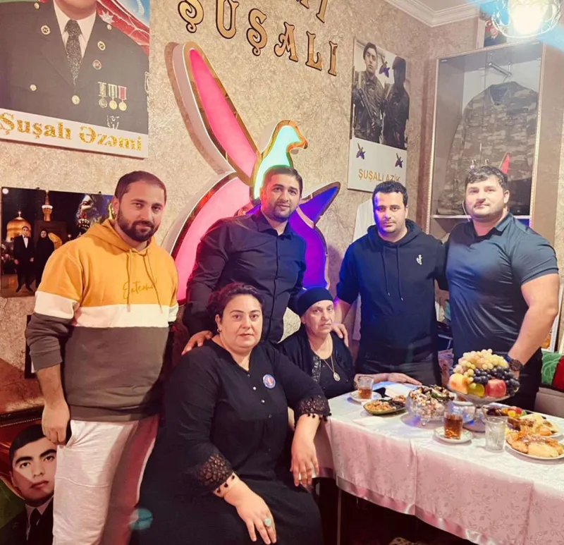 Orxan şəhidin arzusunu yerinə yetirdi