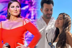 Oğlu və gəlininin fotosunu paylaşdı