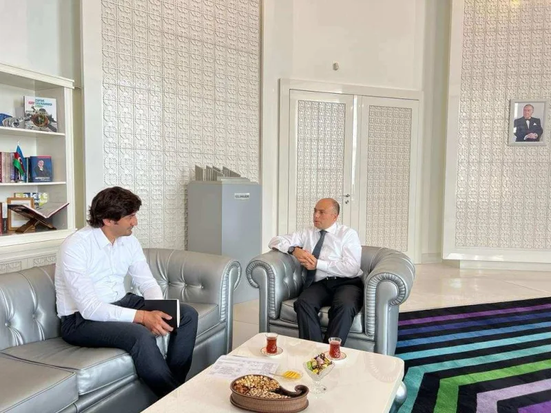 Nazir “Yüksəliş” müsabiqəsinin qalibi ilə görüşdü