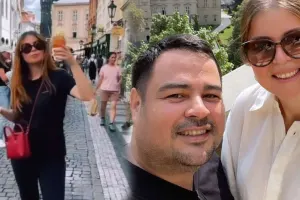 Sevda əri ilə yenidən Avropada