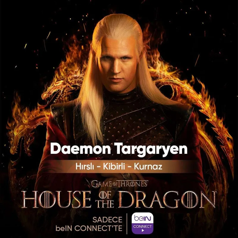 “House of the Dragon” Türkiyədə bu platformada yayımlanır