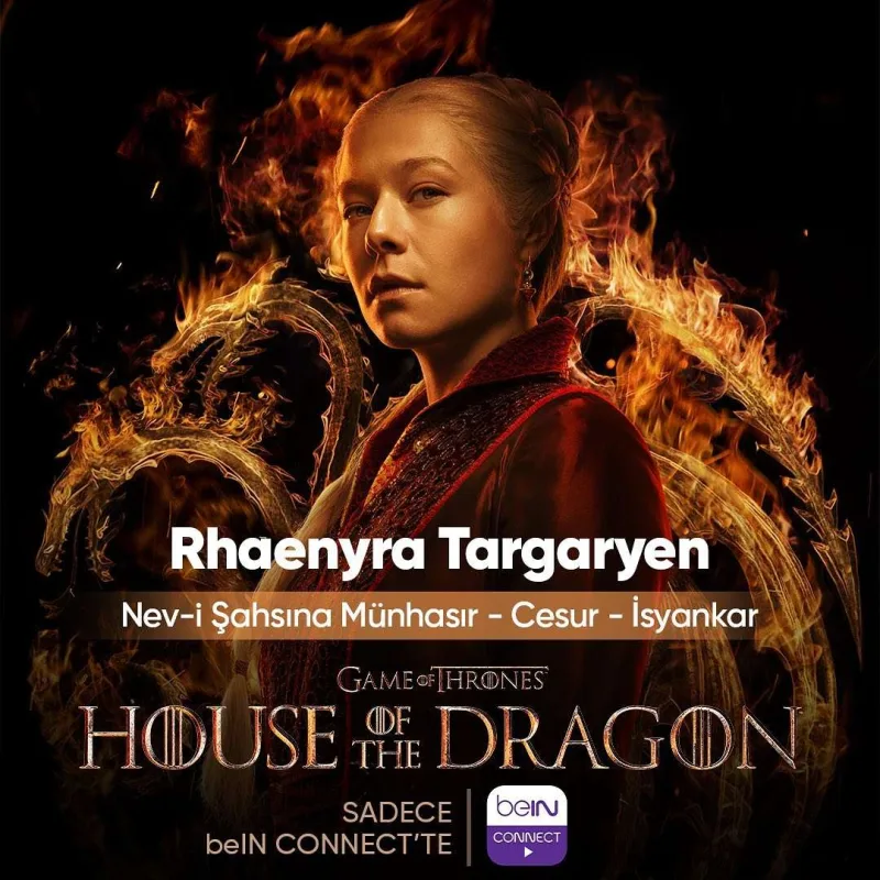 “House of the Dragon” Türkiyədə bu platformada yayımlanır