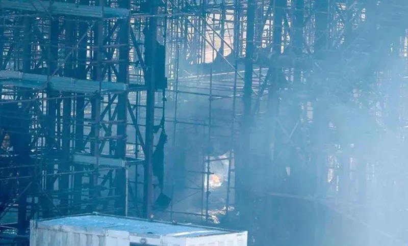 Məşhur film studiyasında yanğın çıxdı