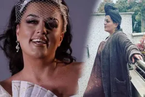 Elza hamam xələtində pozalar verdi