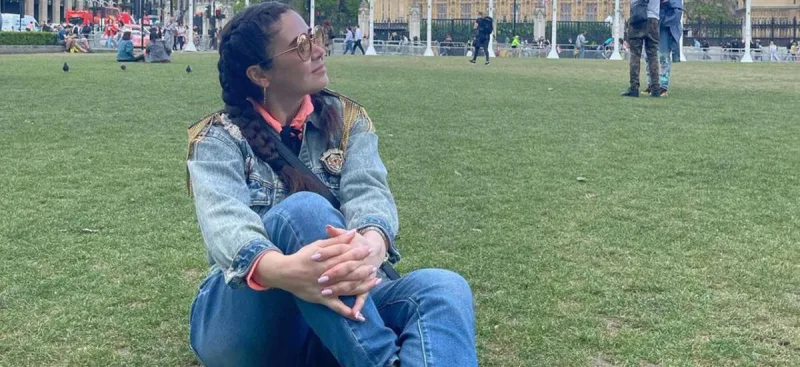 Elnarə əri ilə Londonda!