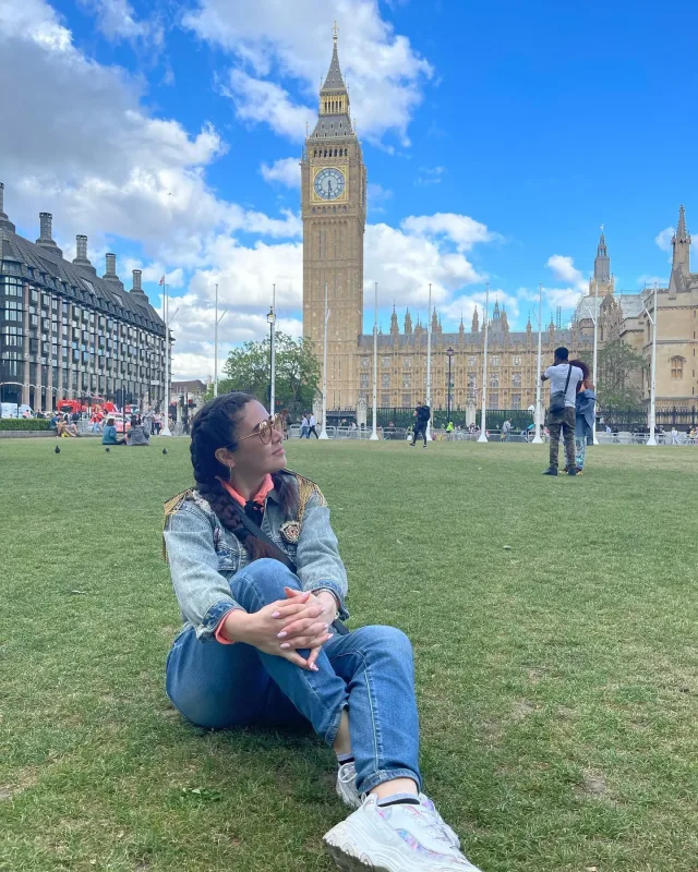 Elnarə əri ilə Londonda!