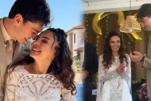 Ebru Şahin nişanlandı