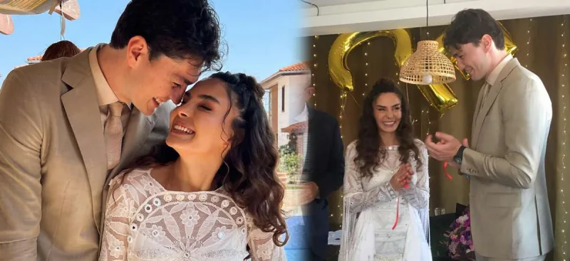 Ebru Şahin nişanlandı