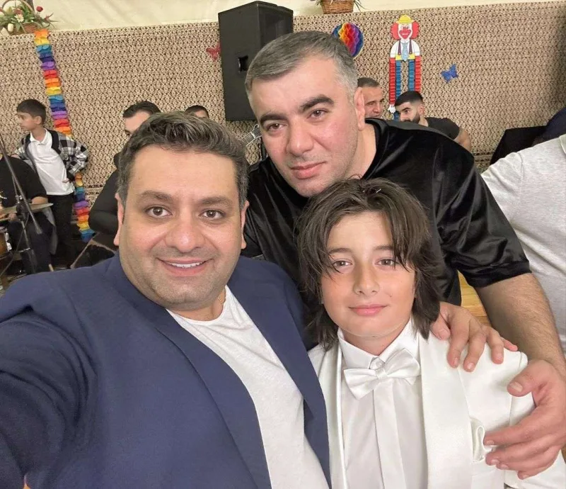Rəşad Dağlı oğluna kiçik toy etdi