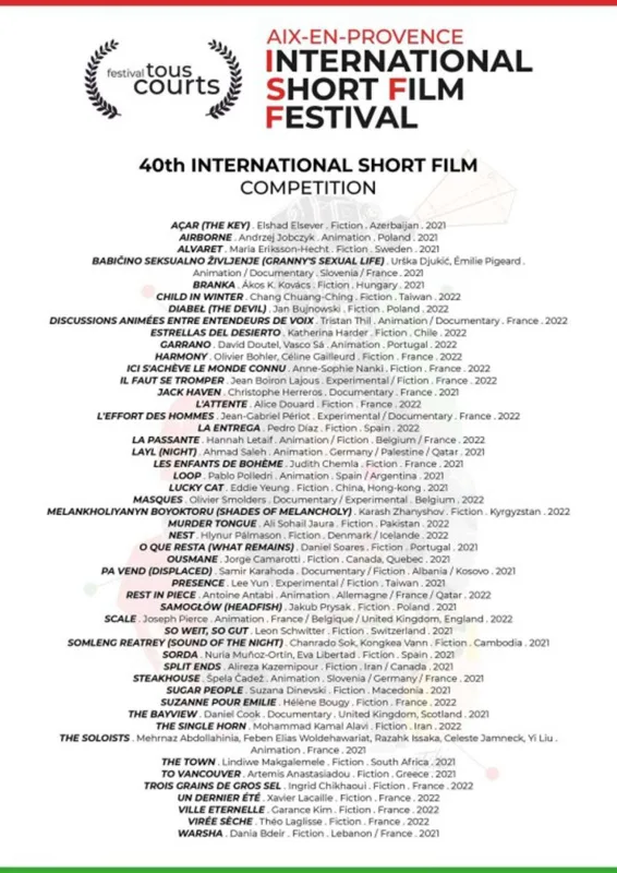 Filmimiz Fransada nümayiş olunacaq