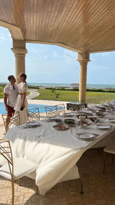 Emindən xanımına təbrik - Foto