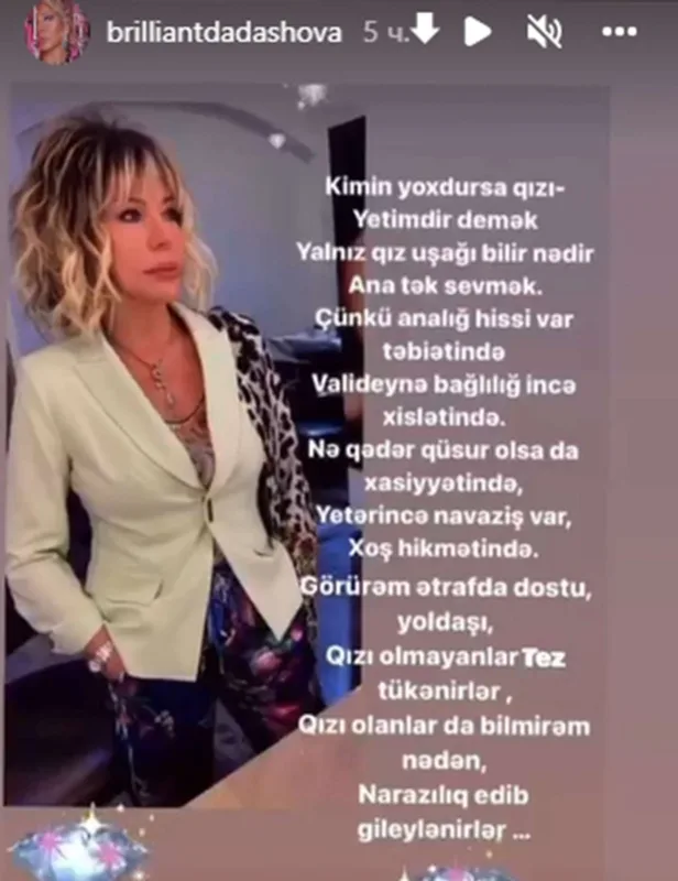 “Kimin qızı yoxdursa, yetimdir demək...”