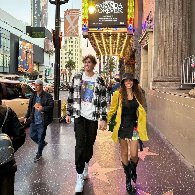 Ebru və Cedi cütlüyündən Amerika pozaları