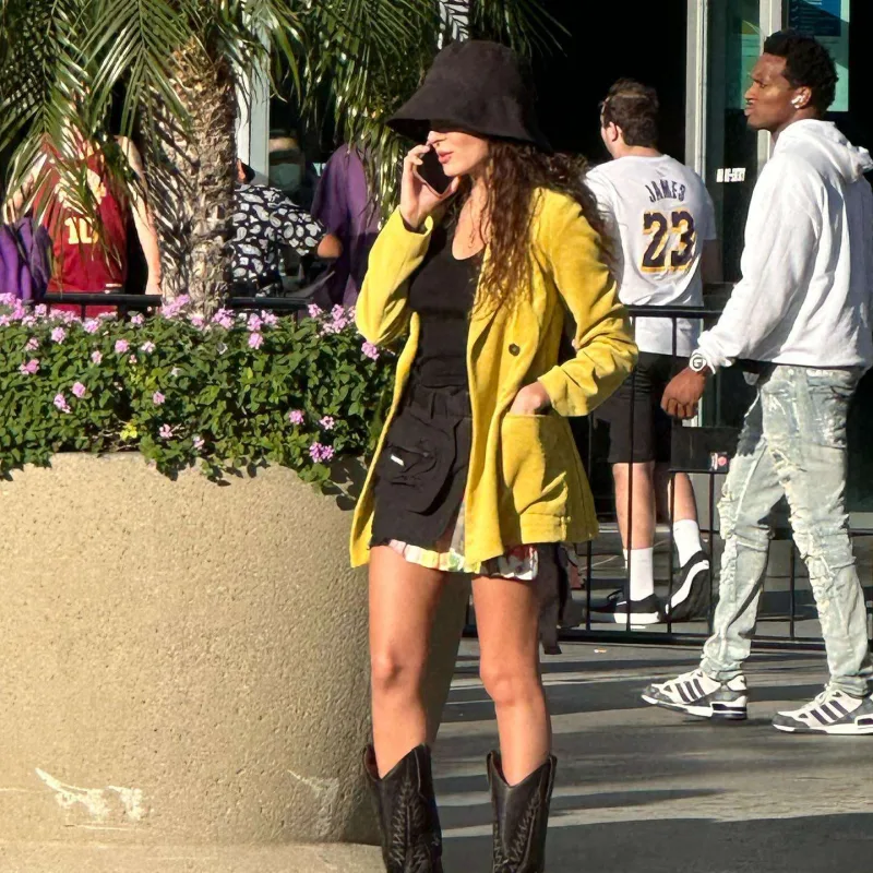 Ebru və Cedi cütlüyündən Amerika pozaları