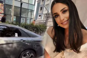 Elnarənin maşınını pis hala saldılar