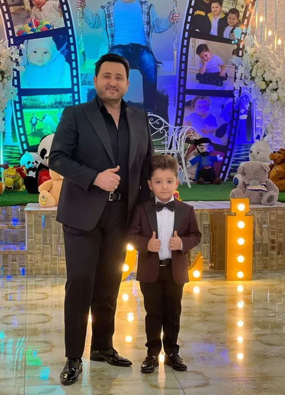 Elçin Hüseynov oğluna kiçik toy etdi