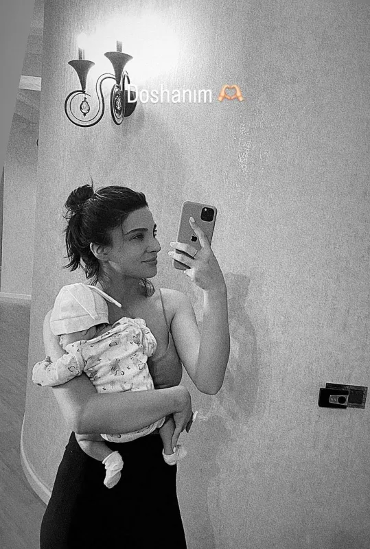 Qurdun xanımı qızının fotosunu paylaşdı