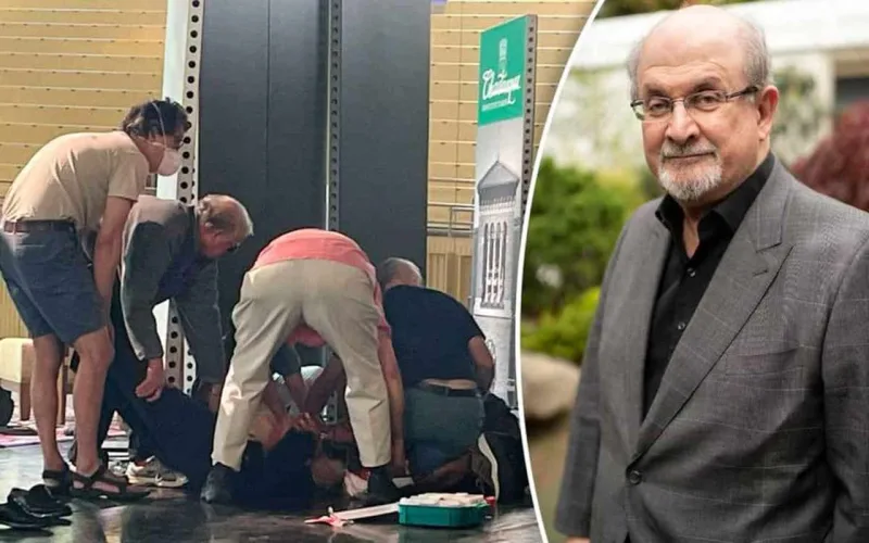 Məşhur yazara bıçaqlı hücum