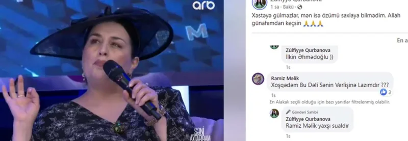 Xalq artisti Elzanı təhqir etdi