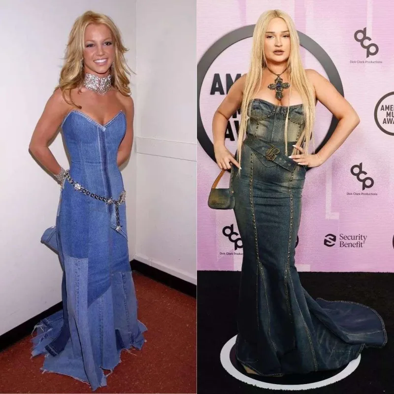 Britninin illər əvvəlki “look”unu təkrarladı