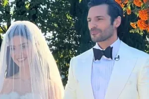 Serkanla Özge İtaliyada toy etdi