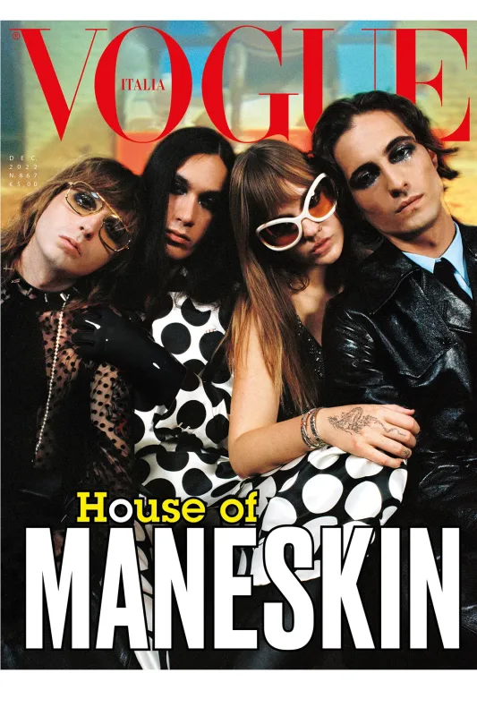 “Måneskin”in dərgi üçün pozalar verdi