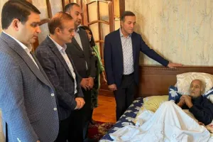 Sənətçilər Dədə Süleymanı ziyarət etdi