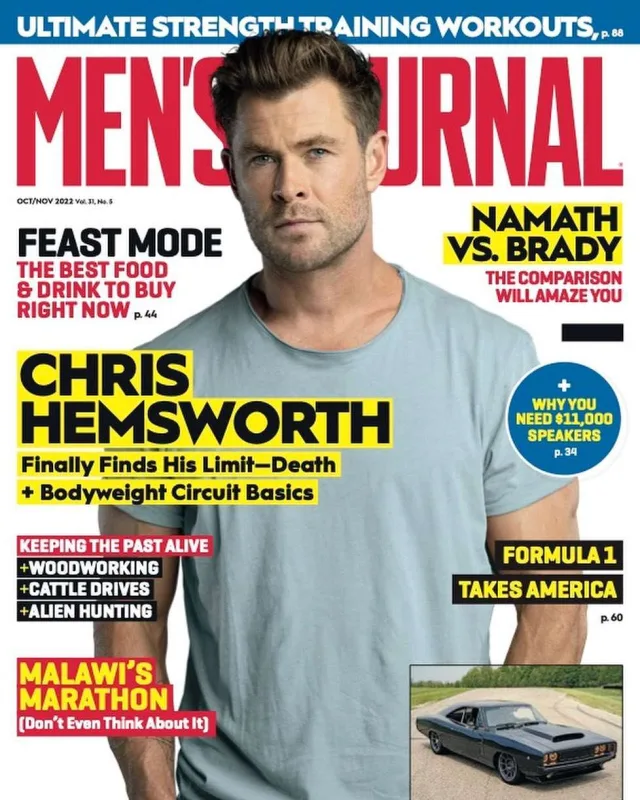 Kris “Mens Journal” üçün kamera önünə keçdi