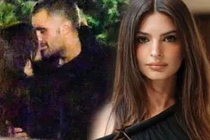 Yeni sevgilisiylə öpüşərkən görüntüləndi