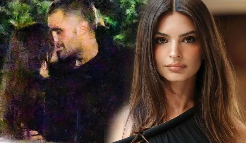 Yeni sevgilisiylə öpüşərkən görüntüləndi