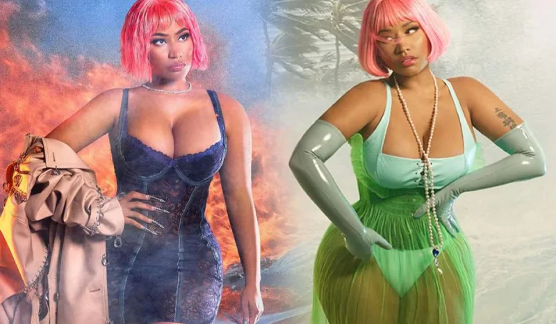 Niki bu jurnal üçün pozalar verdi