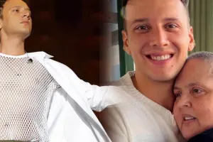 Edis səhnədə anası üçün ağladı