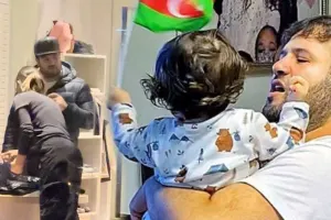 Elnur oğlu üçün alış-verişdə