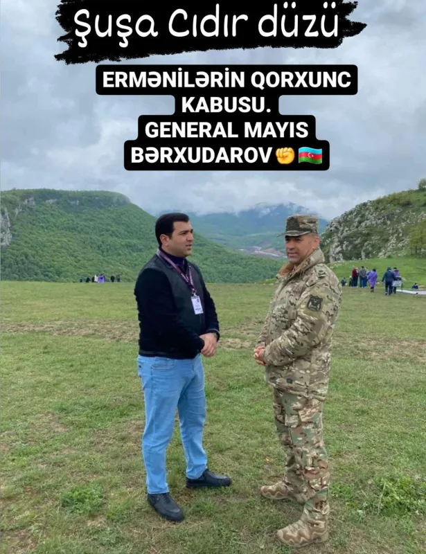 Babək Niftəliyev Mayis Bərxudarovla