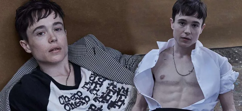 Cinsini dəyişən Elliot kamera qarşısında