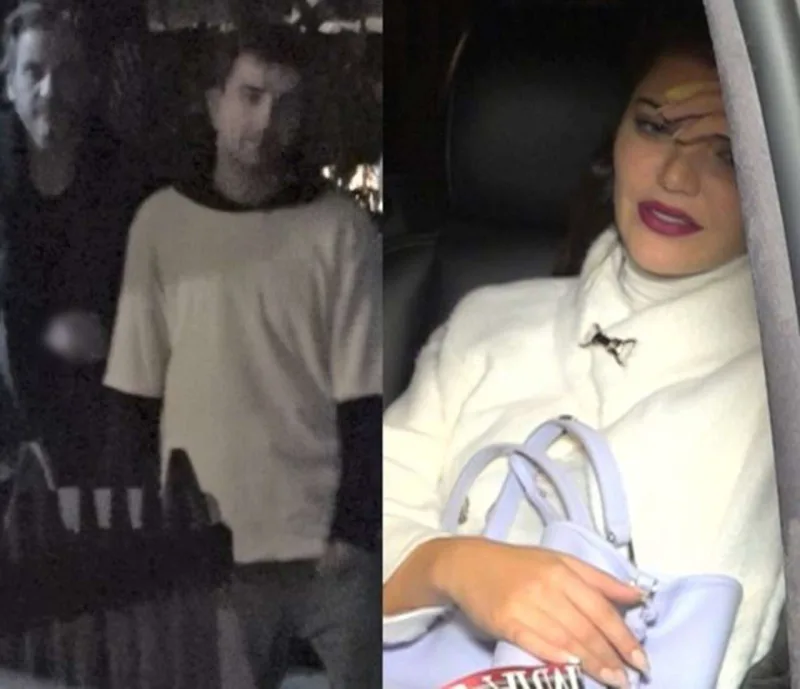 Sevgilisi kameralardan qaçdı