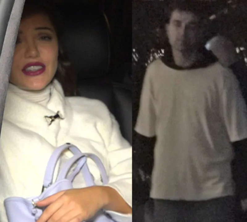 Sevgilisi kameralardan qaçdı