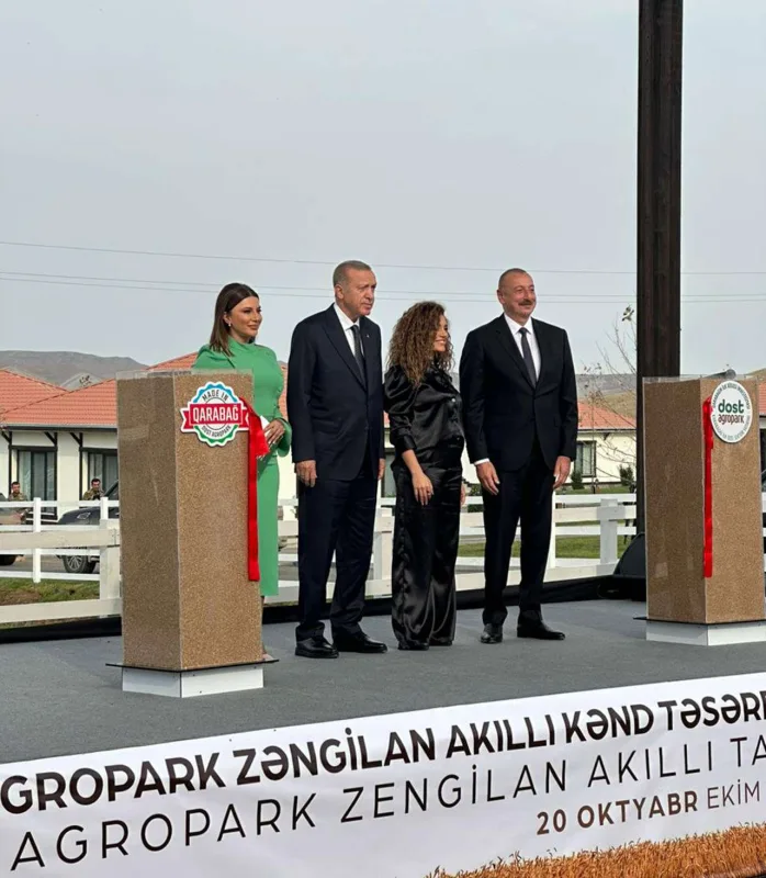 Prezident Çinarəni səhnəyə dəvət etdi - VİDEO