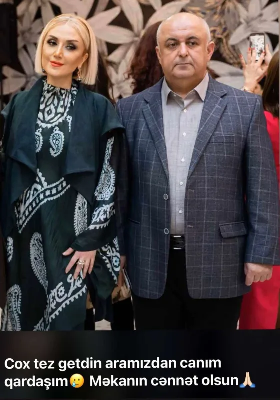 Gülnarə Xəlilovaya ağır itki