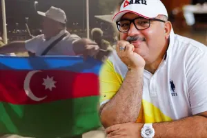 Bəhramdan Qətərdə bayraqla rəqs