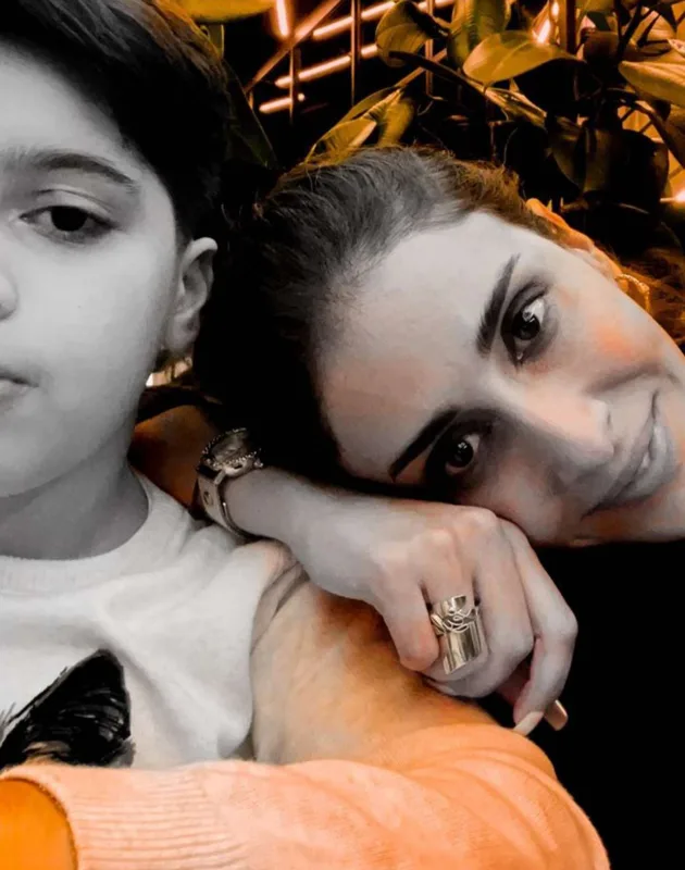 Leyla oğlu ilə şəkilini paylaşdı