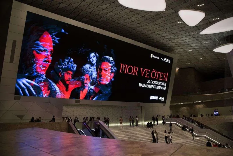 “Mor ve ötesi” Bakı konsertini paylaşdı